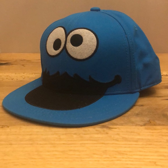 cookie monster flat brim